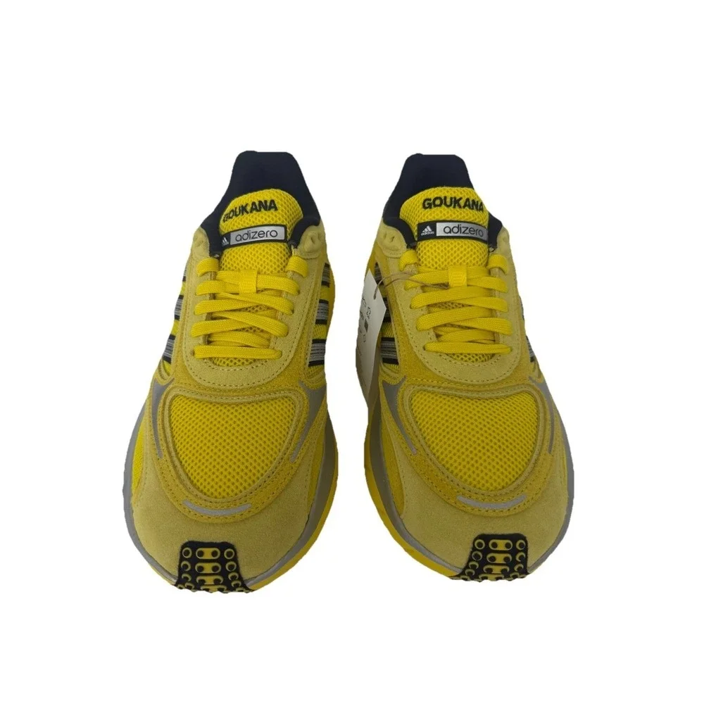 Adidas Unisex's Adizero Goukana Light Yellow Running‎ Shoes Size 8.5 New